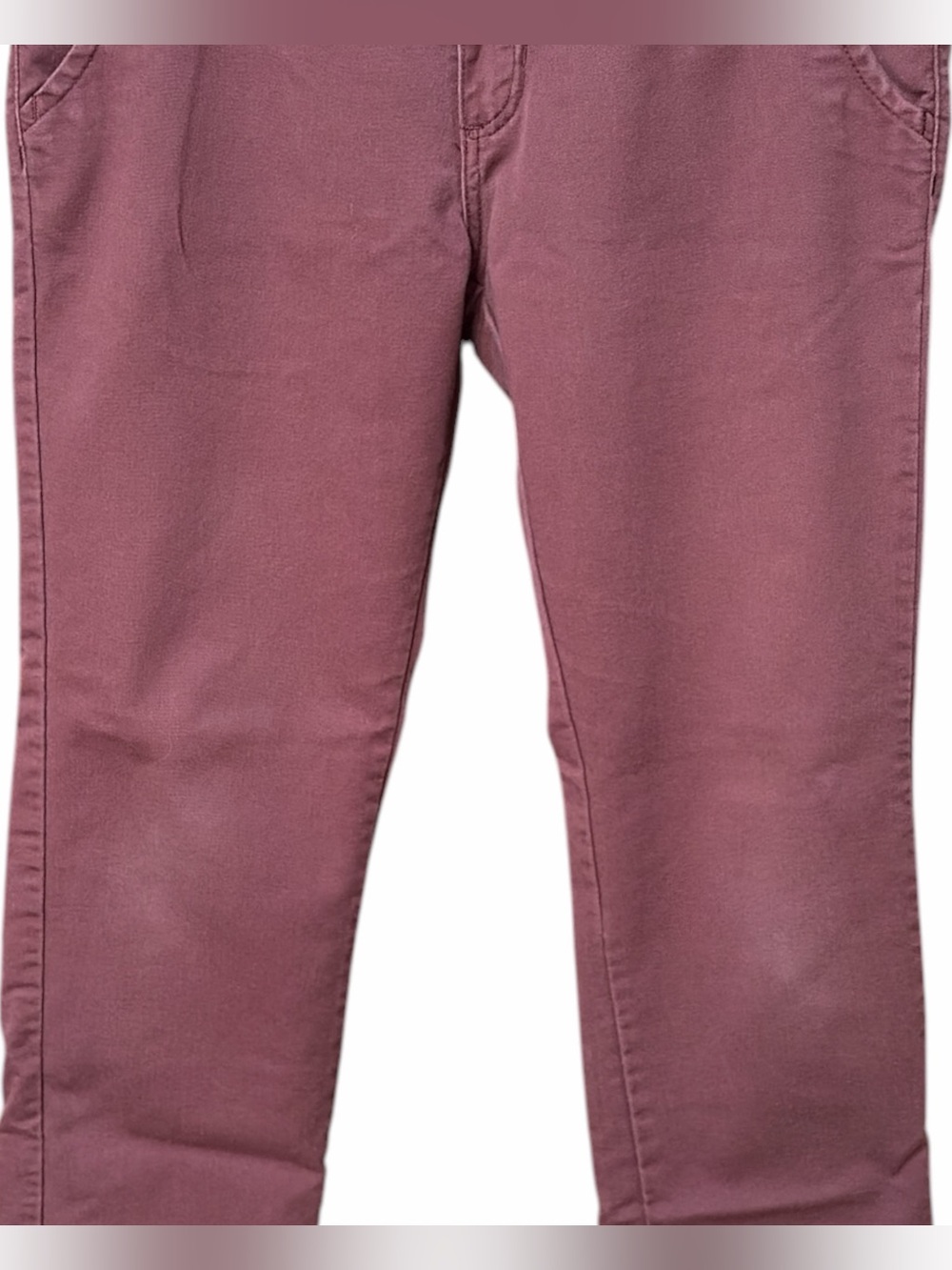 Vans Authentic Chino Straight Pants - Port/Maroon - Picture 8 of 10